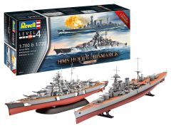 REV05174 - Maquette à assembler et à peindre -HMS HOOD contre BISMARCK - 80e anniversaire