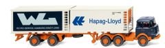 WIK052201 - Camion avec plateau et 2 container frigorifique - KRUPP - HAPAG LLOYD/WL