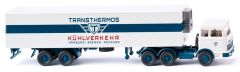 WIK054302 - Camion avec remorque frigorifique TRANSTHERMOS - Mercedes 6x4