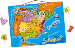 JAN05527 - Carte de l'Espagne magnétique