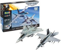 REV05677 - Maquette à assembler et à peindre avec peinture - Coffret de cinéma Top Gun 2