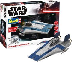 REV06773 - Maquette à assembler - Resistance A-wing Fighter, bleu STAR WARS