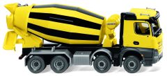 Camion toupie LIEBHERRR de couleur jaune et noir - MERCEDES Arocs
