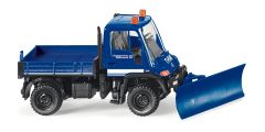 WIK069322 - Camion benne avec lame de déneigement - UNIMOG U 400 THW