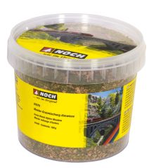 NOC07079 - Flocage mélange d'herbe et caillasse 100g 2.5 à 6mm en pot
