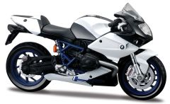 MST08010WI - Moto de sport blanche – BMW HO2