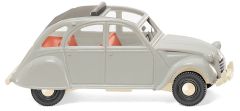 WIK080914 - Voiture de couleur gris agate - CITROËN 2CV