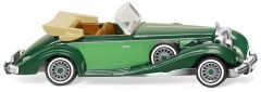 WIK083505 - Voiture cabriolet de couleur verte - MERCEDES 540K