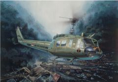 ITA0849 - Maquette à assembler et à peindre – UH-1D Slick Iroquois