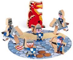 JAN08581 - Jouet en bois – Les chevaliers