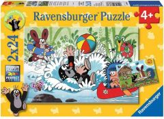RAV08863 - Puzzles 2x24 Pièces La taupe en vacances