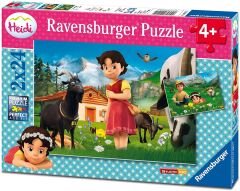RAV090914 - 2 Puzzles de 24 Pièces – Heidi dans les Alpes