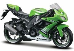 MST10004G - Moto de 2010 couleur verte - KAWASAKI Ninja  ZX-10 R