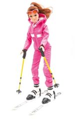 JC10018 - Poupée de 28 cm avec ski - Sarah Katharina