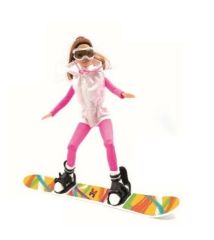 JC10019 - Poupée de 28 cm avec snowboard - Sarah Katharina