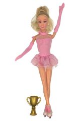JC10021 - Poupée de 28 cm - Patineuse artistique