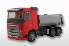 EMEK10355 - Camion benne rouge - VOLVO FH 6x4