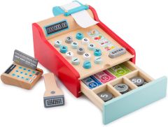 Jeu d'imitation en bois – caisse enregistreuse