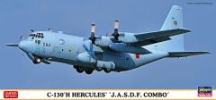 HAW10699 - Maquette à assembler et à peindre - C-130H Hercules -Force d'autodéfense aérienne Combo