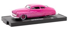 M2M-11228-115-C - Voiture sous blister - MERCURY Custom de 1949 couleur rose