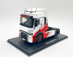 ELI118046 - Camion solo de couleur blanc et rouge - RENAULT TRUCKS T480 13L 4x2