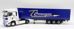 Camion avec remorque du transporteur CROUVEZIER - RENAULT T 520 4x2 2021