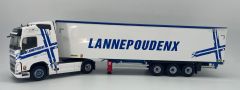 ELI118358 - Camion avec remorque à fond mouvant - LANNEPOUDENX - VOLVO FH 2020 4x2