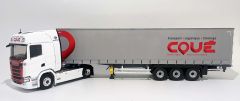 ELI118540 - Camion avec remorque frigorifique du transporteur COUE - DAF XG 4x2