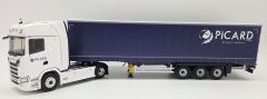 ELI118568 - Camion avec remorque bâchée du transporteur PICARD Solutions - SCANIA 500S Tautliner 4x2