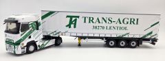 ELI118617 - Camion avec remorque du transporteur TRANS-AGRI - RENAULT T High 2023 4x2