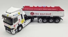 ELI118709 - Camion avec benne TP du transporteur TDB DU BACQUE - RENAULT T 480 4x2