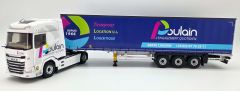 ELI118711 - Camion avec remorque du transporteur POULAIN - DAF XG 4x2