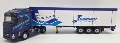 ELI118797 - Camion avec remorque à fond mouvant du transporteur TRANSFIM - VOLVO FH Aero 4x2
