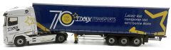 ELI118918 - Camion avec remorque du transporteur IDOUX 70ans – DAF XG 4x2