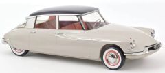 NOREV121570 - Voiture de 1959 couleur gris rosé et aubergine – CITROEN DS19