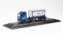 HER122238 - Camion semi remorque conteneur citerne XL 2020 3 essieux INGO DINGES – VOLVO FH GL 4x2