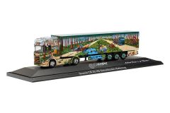 HER122290 - Camion avec remorque 3 essieux HOLZ ZIEGLER – SCANIA CS 20 HD 4x2