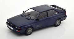 WBXWB124102 - Voiture de 1988 couleur bleue métallisée - AUDI Quattro