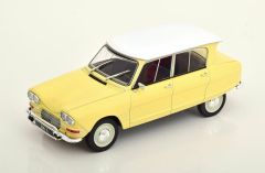 WBXWB124104 - Voiture de 1961 couleur jaune et blanche - CITROEN Ami 6