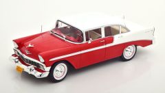 WBXWB124121 - Voiture de couleur rouge et blanche - CHEVROLET Bel Air Sedan