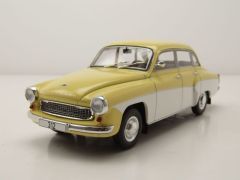 WBXWB124144 - Voiture de 1965 couleur jaune et blanche – WARTBURG 312