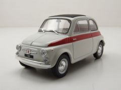 WBXWB124182 - Voiture de 1960 couleur blanche et rouge - FIAT 500