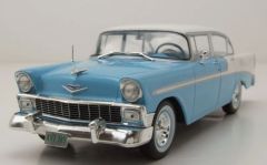 WBXWB124248 - Voiture de 1956 couleur bleu et blanche - CHEVROLET Bel Air