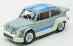 WBXWB124268 - Voiture de 1970 couleur grise et bleu - FIAT Abarth 1000 Gr.2