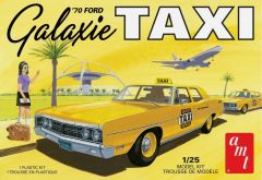 AMT1243M/12 - Maquette à assembler et à peindre - FORD Galaxie Taxi de 1970