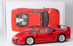 NOREV127900 - Voiture de 1987 couleur rouge – FERRARI F40