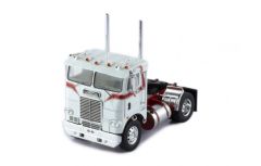 IXOTR128.22 - Camion solo de 1976 couleur rouge et blanc – FREIGHTLINER Coe 4x2