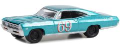 GREEN13330-B - Voiture de 1967 couleur bleu - CHEVROLET Impala