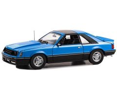 GREEN13679 - Voiture de 1981 couleur bleu – FORD mustang cobra T-top