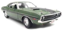 GREEN13700 - Voiture de 1970 couleur verte - DODGE Challenger R/T HardTop HEMI